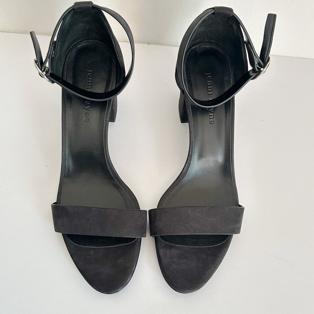 Jenni Kayne Oiled Leather Strappy Block Heel Shoe Size 41/9.5 - Picture 2 of 7